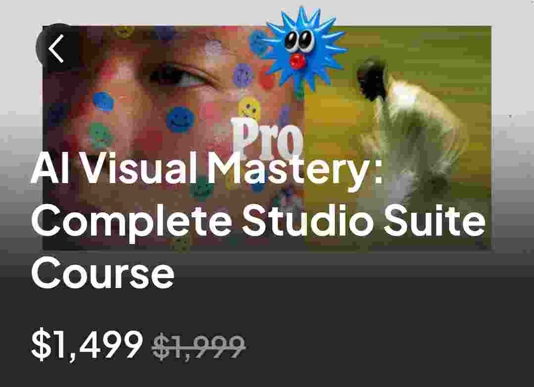 2025/07/17168.jpg Ohneis – AI Visual Mastery Complete Studio Suite Course Master AI visual workflows with Ohneis' Complete Studio Suite course—build visual systems, scalable pipelines & pro client workflows using MidJourney, Runway & more.