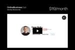 Dave Nick – Online Business Club Course with Download Access Get instant access to Dave Nick – Online Business Club course. Learn strategies to build and scale a successful online business from scratch.