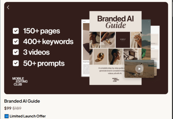 Mobile Editing Club – Branded AI Mobile Editing Club – Branded AI