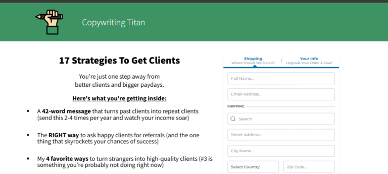 Copywriting Titan – 17 Strategies to Get Copywriting Clients NOW Copywriting Titan – 17 Strategies to Get Copywriting Clients NOW
