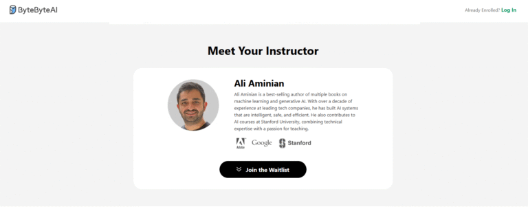 Learn by Doing. Become an AI Engineer – ByteByteAI Learn by Doing. Become an AI Engineer – ByteByteAI