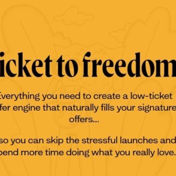 Sarah and Justin – Ticket To Freedom