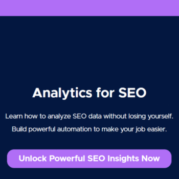 Marco Gioardano – Analytics For SEO